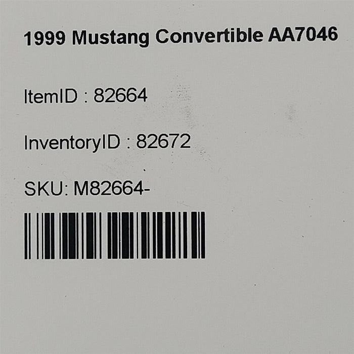 99-04 Mustang Dual Horns Horn Pair AA7046