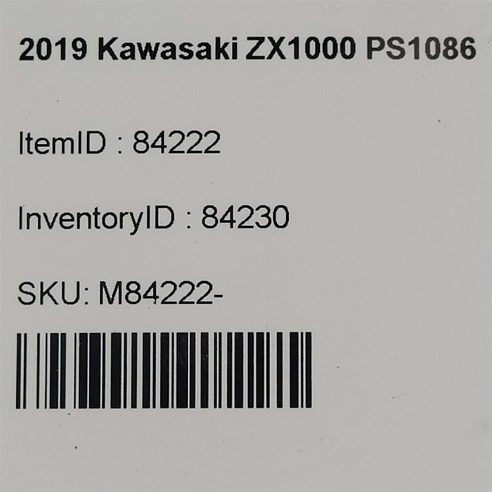 17-19 Kawasaki Ninja Zx1000 W Abs Module Anti Lock Brake Control Ps1086