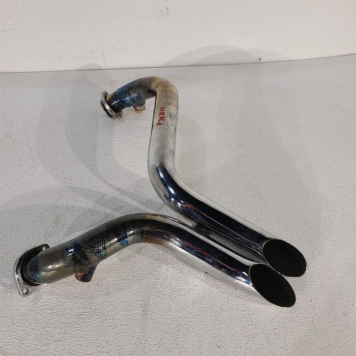 Aftermarket For 1999 Harley 883 XL883 Sportster Hugger Exhaust Pipes Pair PS1011