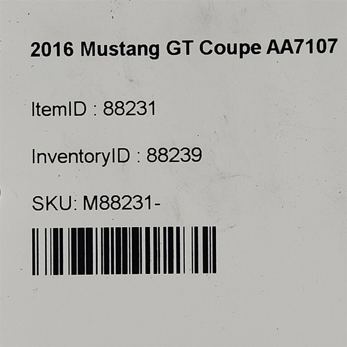 15-17 Mustang Gt Front Knuckle Spinle Driver Hub Left  Aa7107