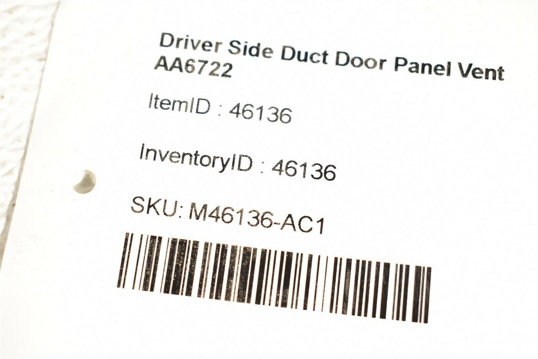 03-04 Corvette C5 Driver Door Panel Vent Heater Ac Duct Oem Shale Aa6722