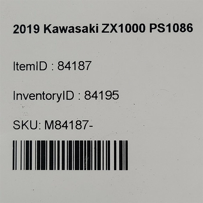 2019 Kawasaki Ninja Zx1000 W Relay Fuse Junction Box Control Ps1086