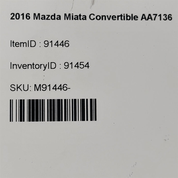 16-19 Mazda Miata Mx-5 Side Marker Light Set Pair Rh Lh Aa7136