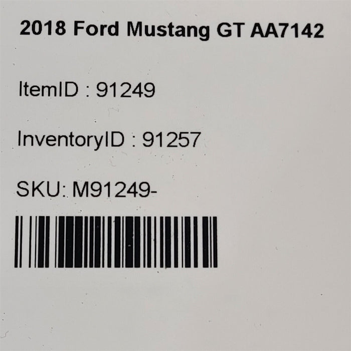 15-20 Mustang Gt Park Brake Lever Handle Aa7142