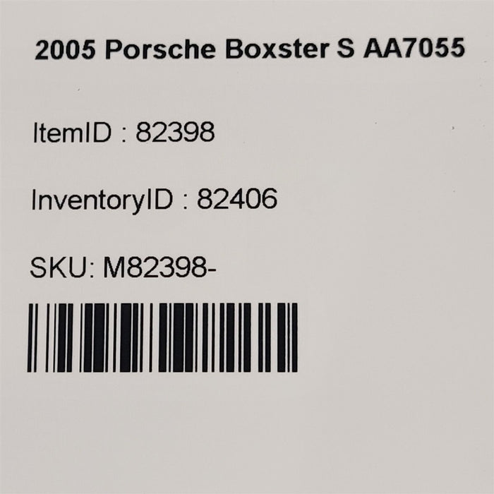 05-12 Porsche Boxster S 987 Bose Door Speaker pair Set AA7055