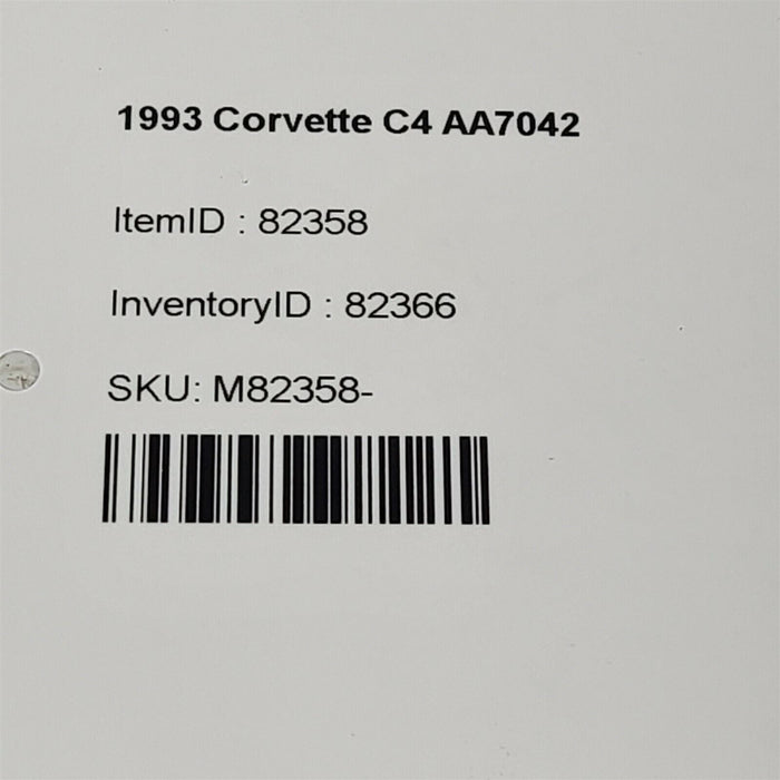 93-96 Corvette C4 Tpms Tire Pressure Sensor Module Gm 10161858 AA7042