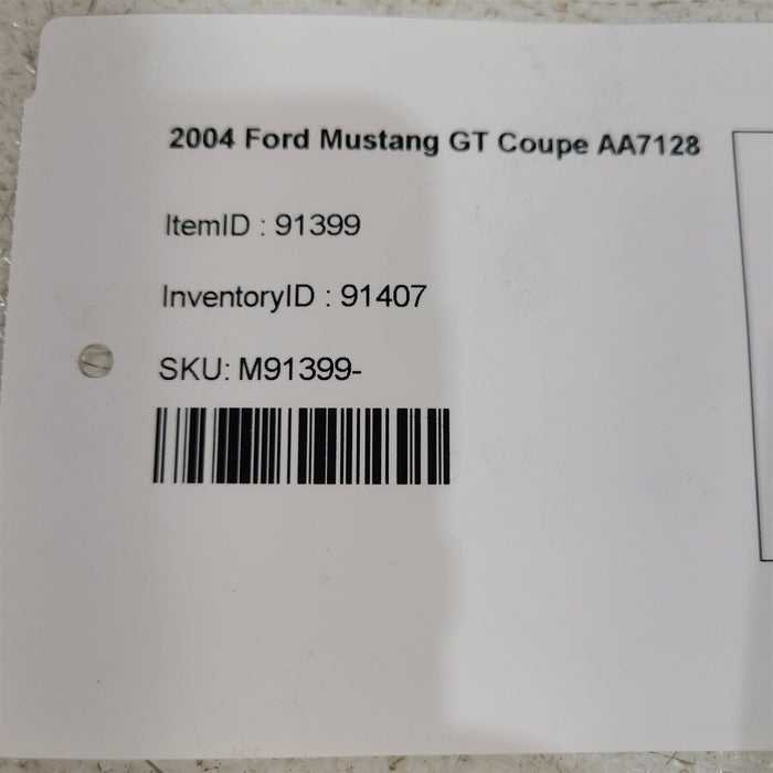 99-04 Mustang Gt Muffler Hanger Exhaust Mounting Bracket Hangers Mounts Aa7128