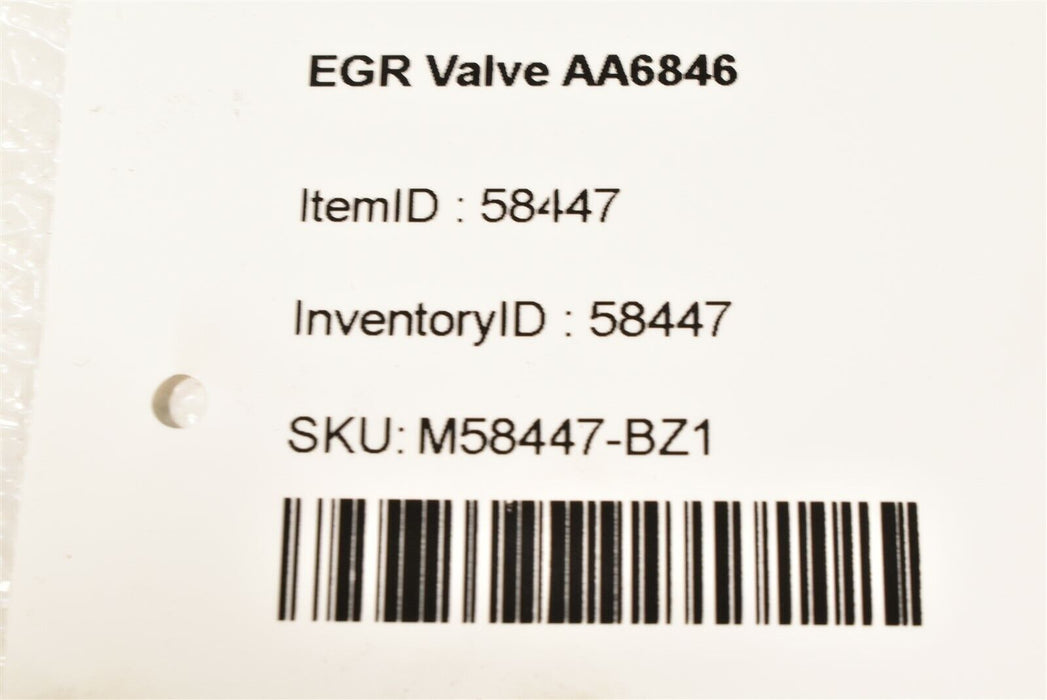 04-08 Mazda RX-8 EGR Valve AA6846