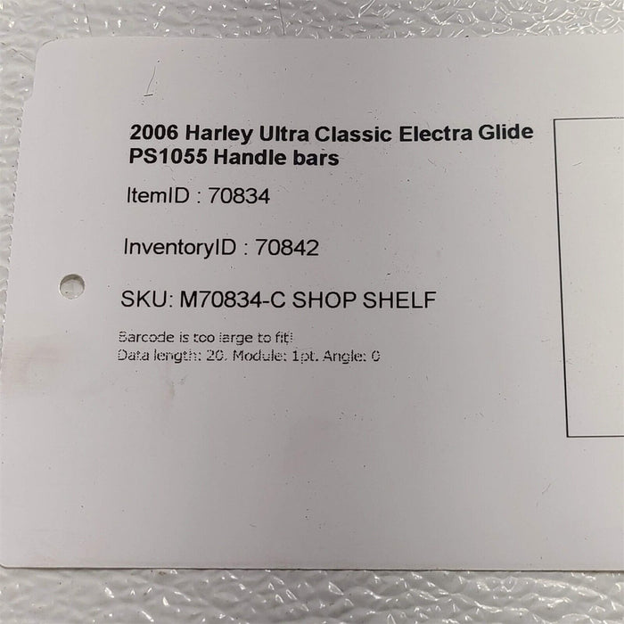2006 Harley Ultra Classic Electra Glide Handle Bars Bar Set PS1055