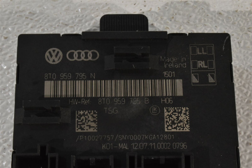 2012 Audi S4 Quattro RH Passenger Rear Door Control Module AA6857