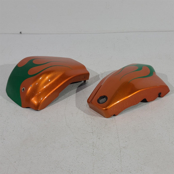 2001 Yamaha XVS1100 Battery Side Fairing Covers Left Right Pair PS1073