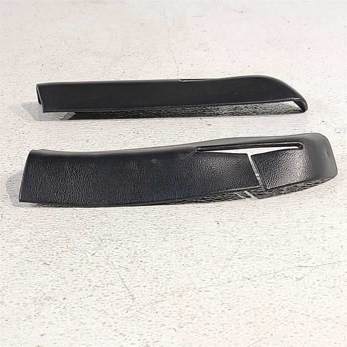 87-93 Ford Mustang Convertible Seat Belt Trim Cover Black Quarter Panel Aa7058