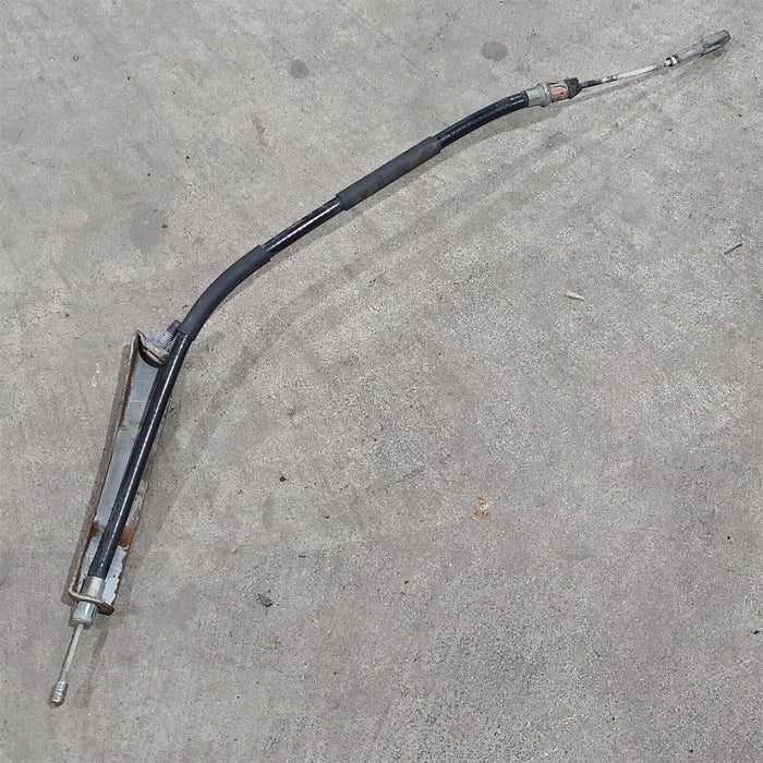 88-96 Corvette C4 Rear Park Brake Cable With Bracket Driver Left Aa7075