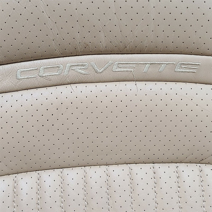 99-04 Corvette C5 Sport Seat With Track Passenger Rh Light Oak Aa7085