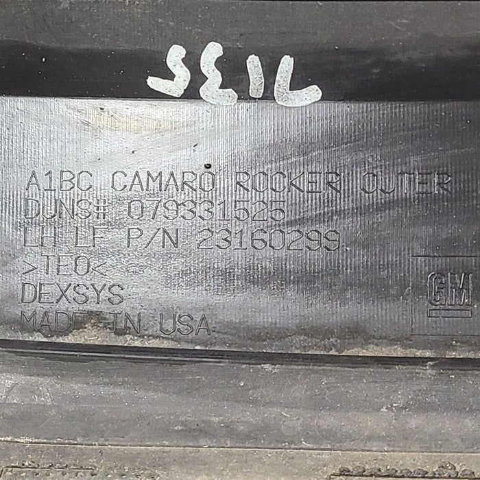 16-20 Camaro Ss Rocker Panel Skirts Cladding Ground Effects Lh Rh Set Oem Aa7135