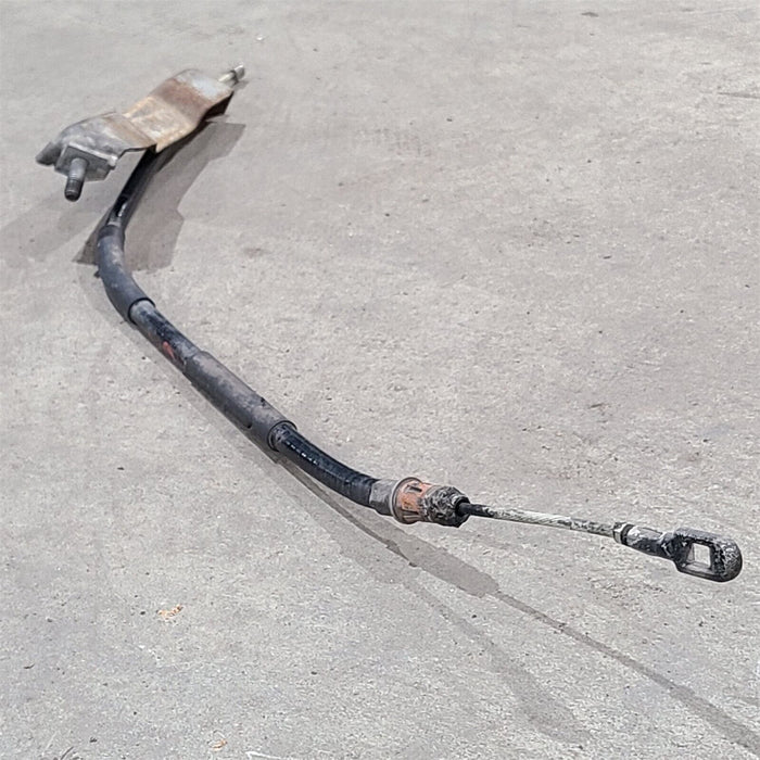 88-96 Corvette C4 Rear Park Brake Cable With Bracket Driver Left Aa7075