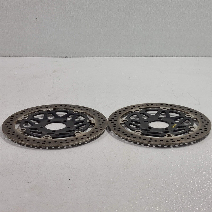 2008 Kawasaki Ninja 600 ZX600 Front brake rotors rotor pair PS1048