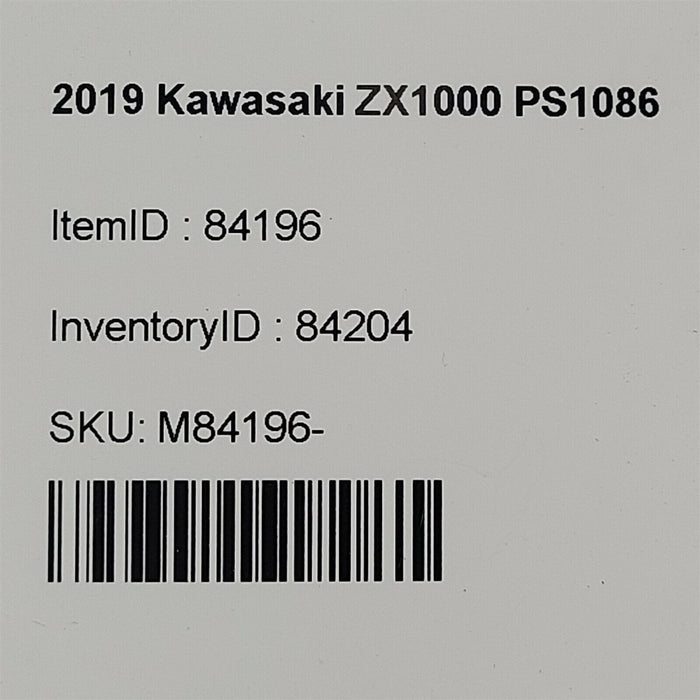 17-19 Kawasaki Ninja Zx1000 W Start Stop Swith Hand Control Ps1086