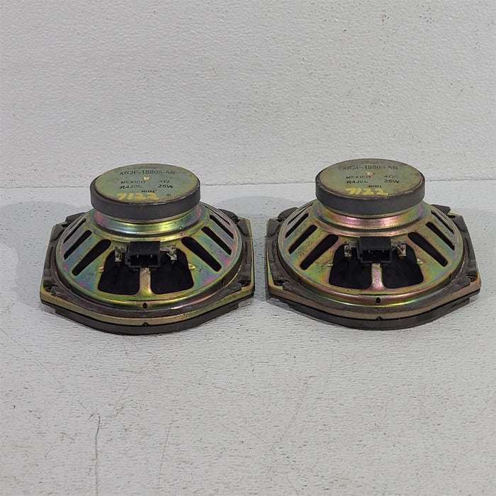 99-04 Mustang Door Speakers Oem Factory Pair Aa7122