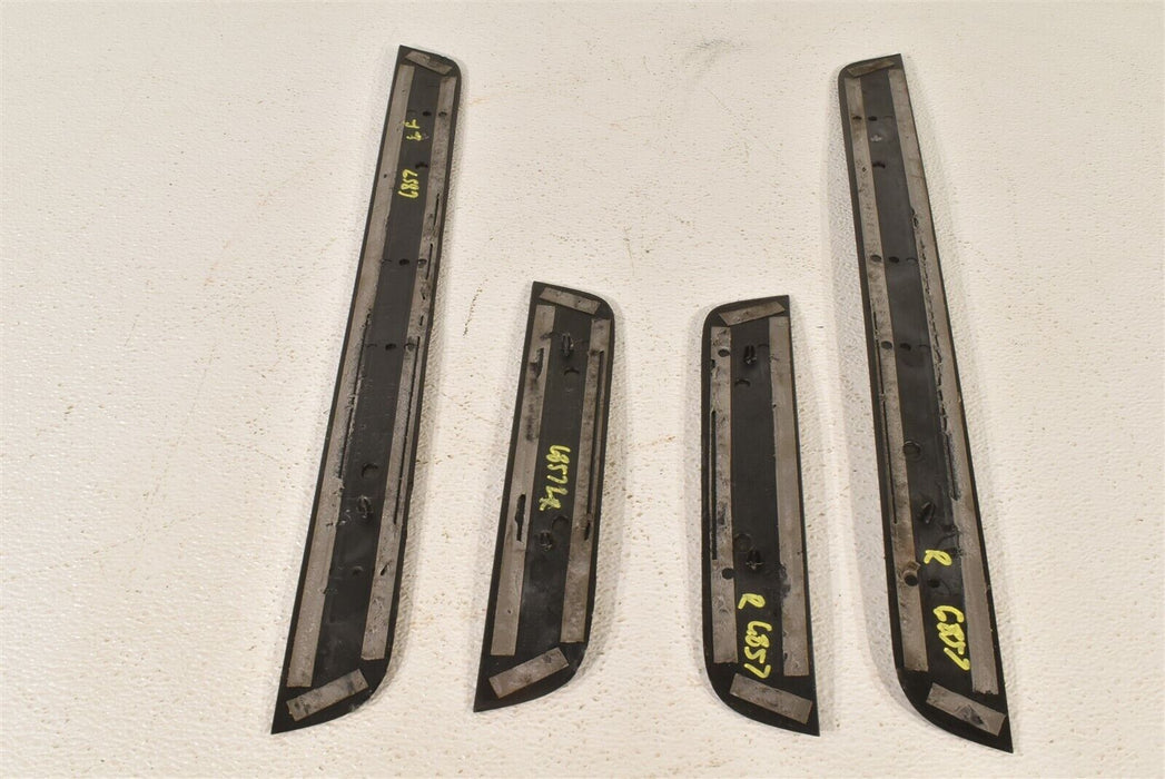 2012 Audi S4 Quattro LH RH Front and Rear Door Scuff Plates AA6857