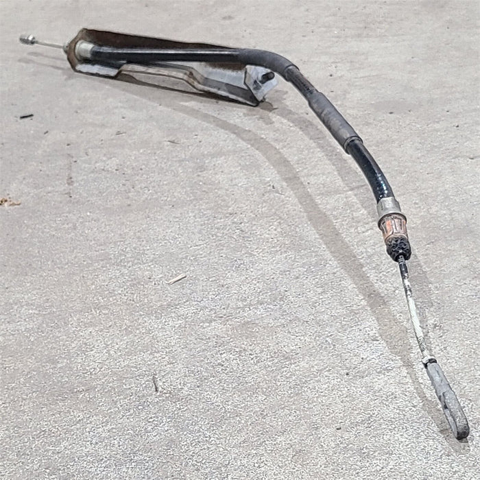 88-96 Corvette C4 Rear Park Brake Cable With Bracket Driver Left Aa7075