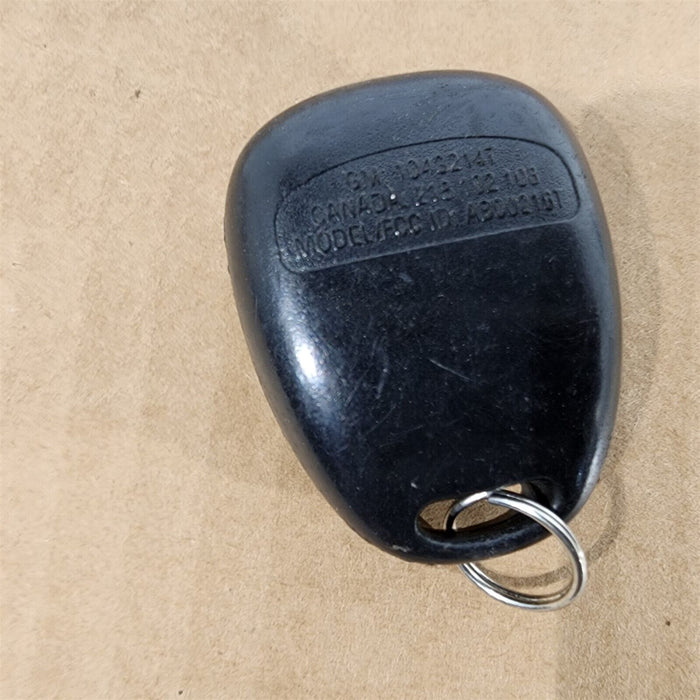 97-99 Corvette C5 Standard Remote Entry Key Fob 80119