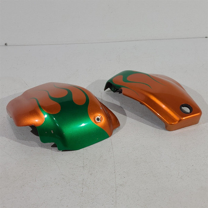 2001 Yamaha XVS1100 Battery Side Fairing Covers Left Right Pair PS1073