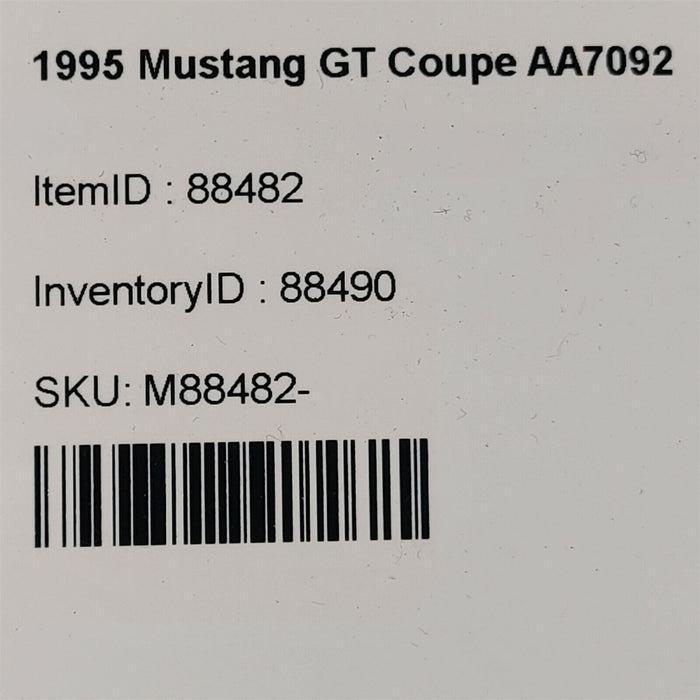 94-98 Mustang Cobra Front Coil Spring Isolators Rubber Pads Aa7092