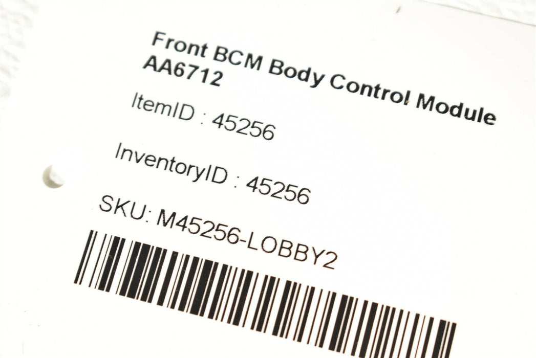 07-08 Porsche Cayman 987 Bcm Body Control Module Aa6712