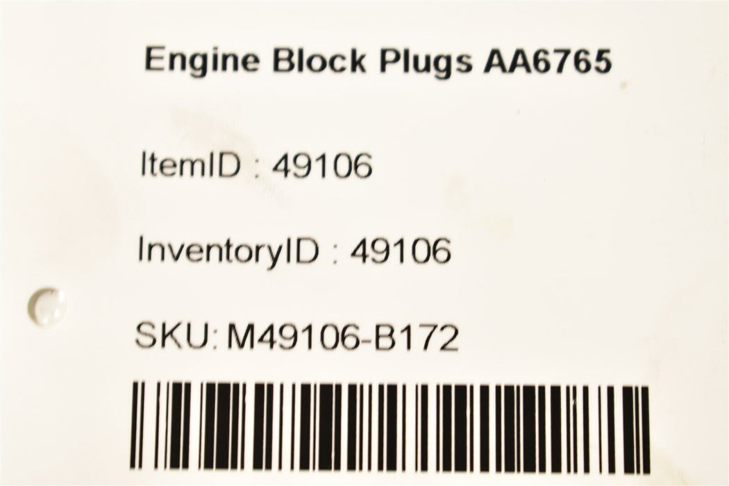 97-04 Corvette C5 Engine Block Oil Plugs Oil Filter Adapter Aa6765