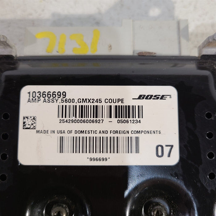 05-09 Corvette C6 Coupe Bose Stereo Amplifier Audio Amp Aa7131