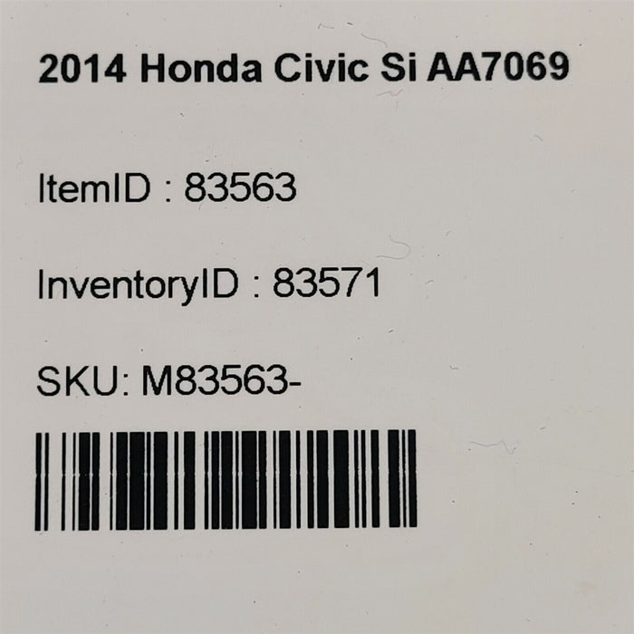 12-15 Honda Civic Si valave Cover Hardware Washer Gromments AA7069