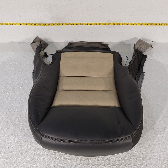 2011 Corvette C6 Passenger Lower Seat Cover Skin Ebony Cashmere AA6965